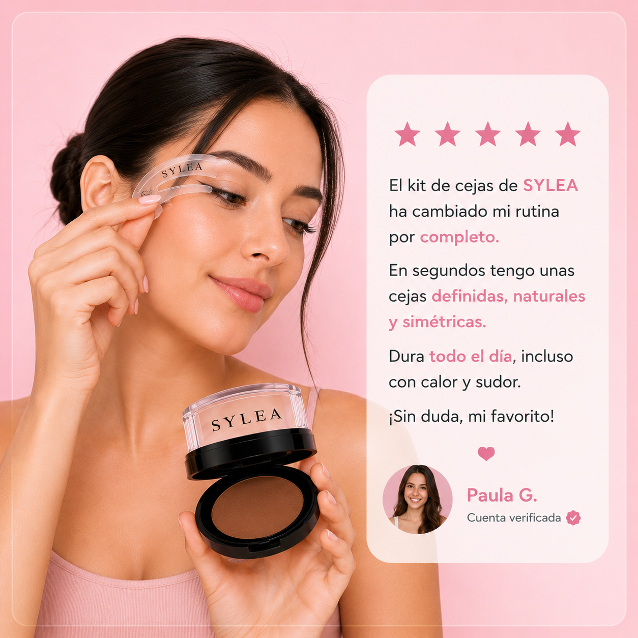 BrowStamp Kit - Kit estampador de cejas